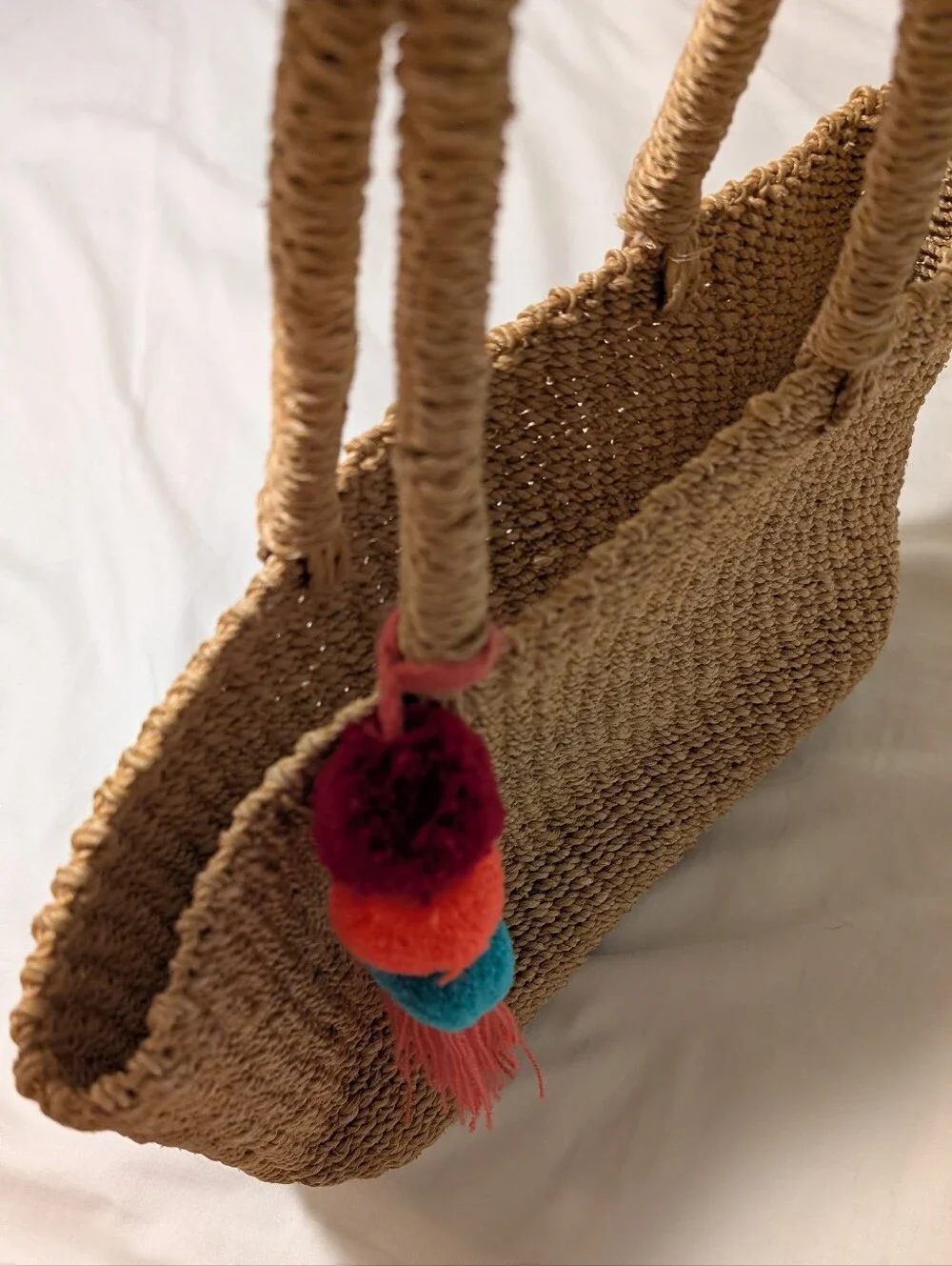 LaLa Hand-Knitted Rattan TOTE BAG